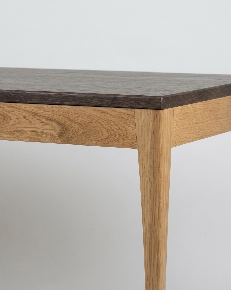 Corner of the Adriana One-Piece, where the leg meets the base